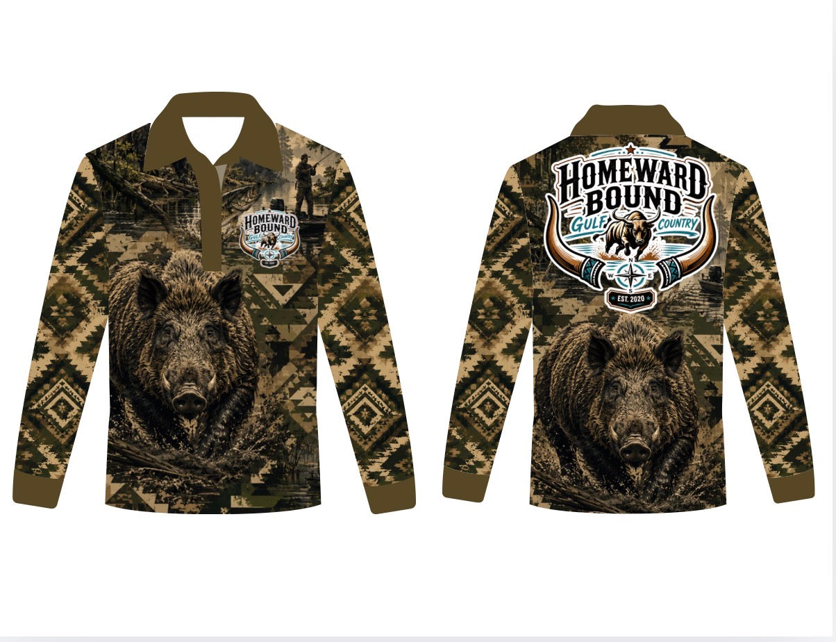 Big Boar L/S Fishing Shirts