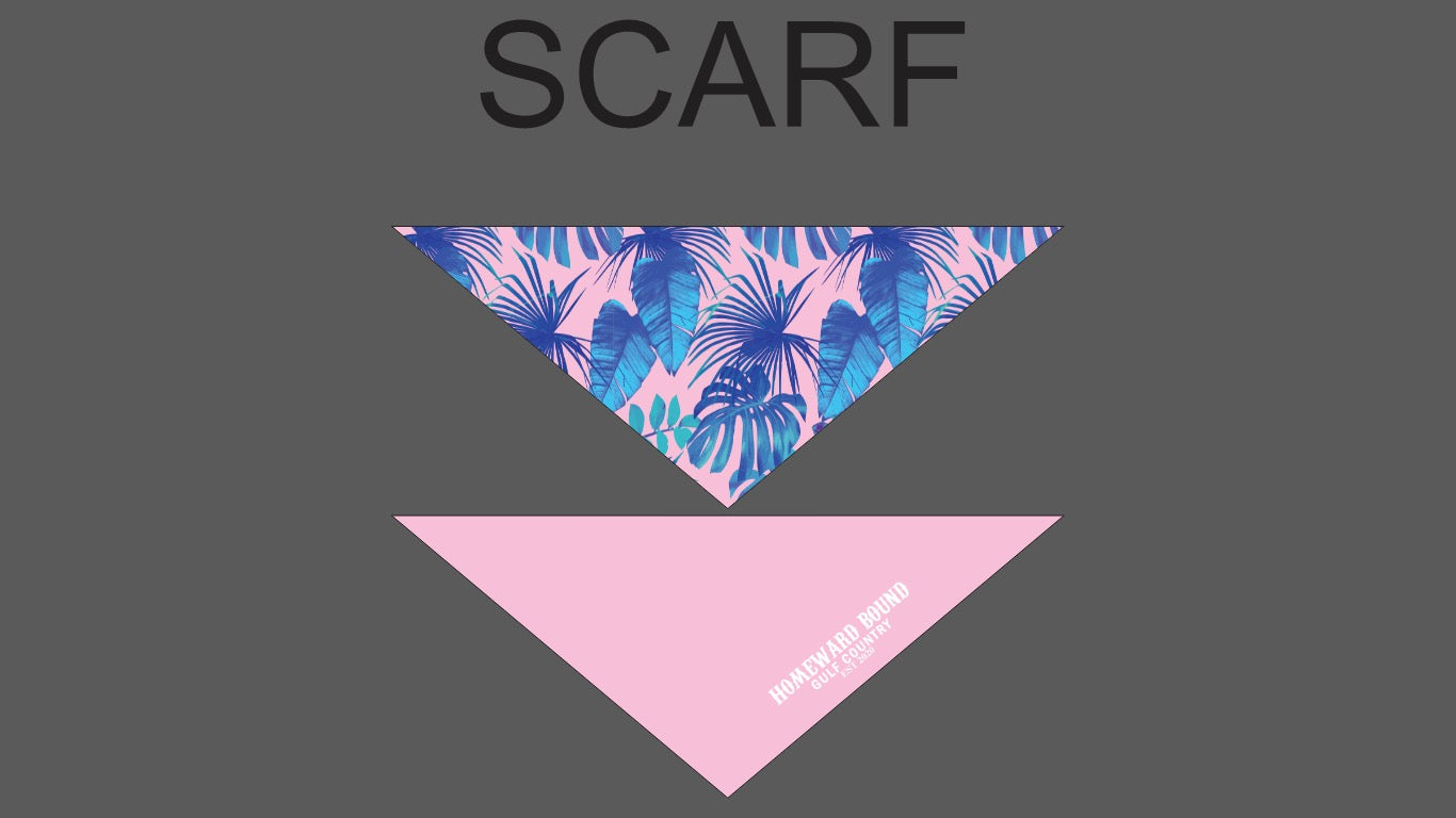 Summer Palms Neck Scarf