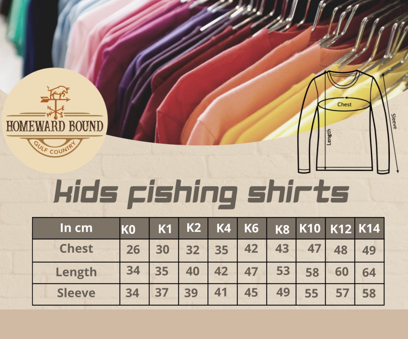 DUSTY HORSE - Kids Fishing Shirt