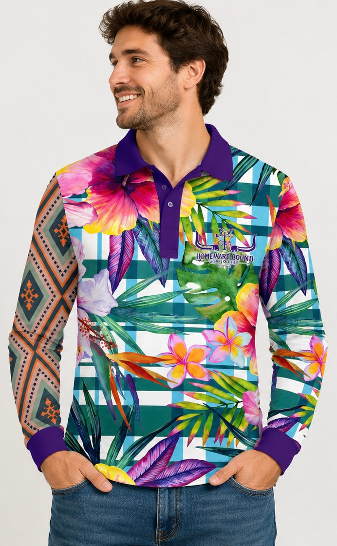 Hibiscus Creek L/S Fishing Shirts