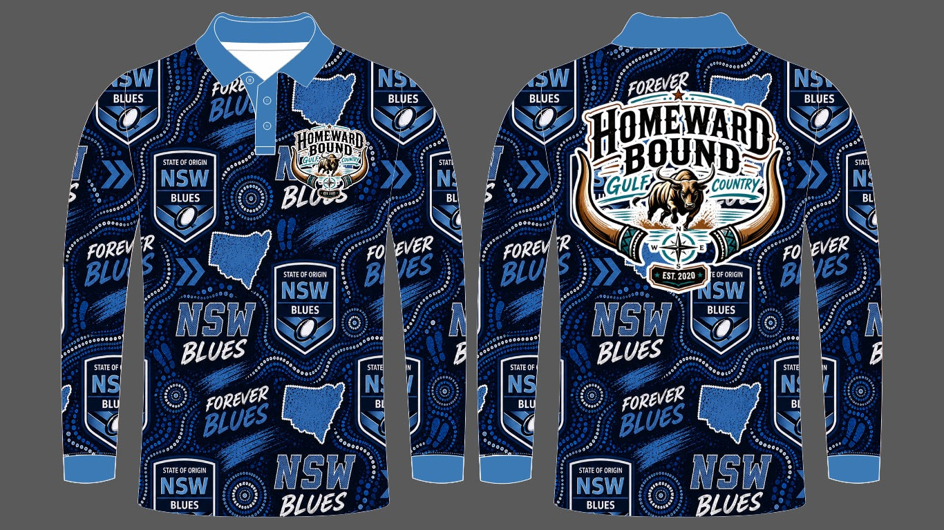 State of Origin NSW Fishing Shirt