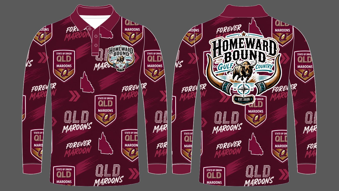 State of Origin QLD Fishing Shirt