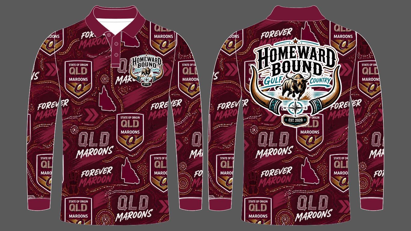 State of Origin QLD Fishing Shirt