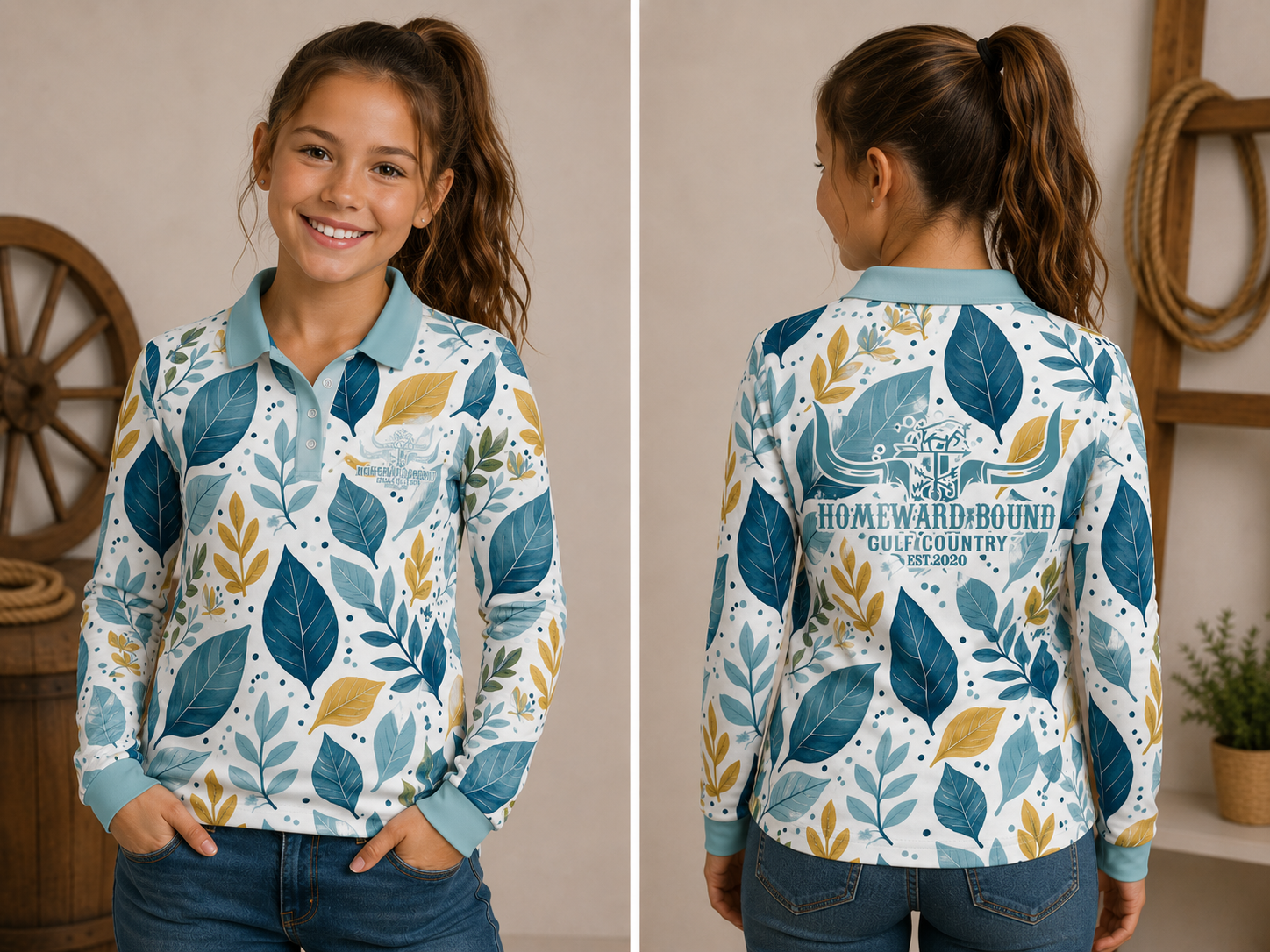 Bluegum Breeze - Kids Fishing Shirt