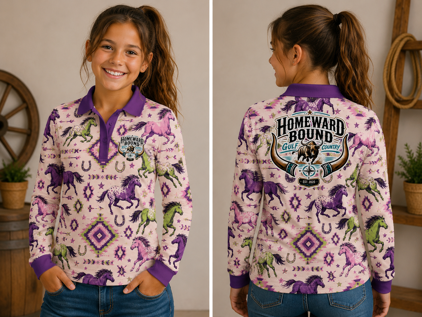 Wild Spirit Kids L/S Shirt