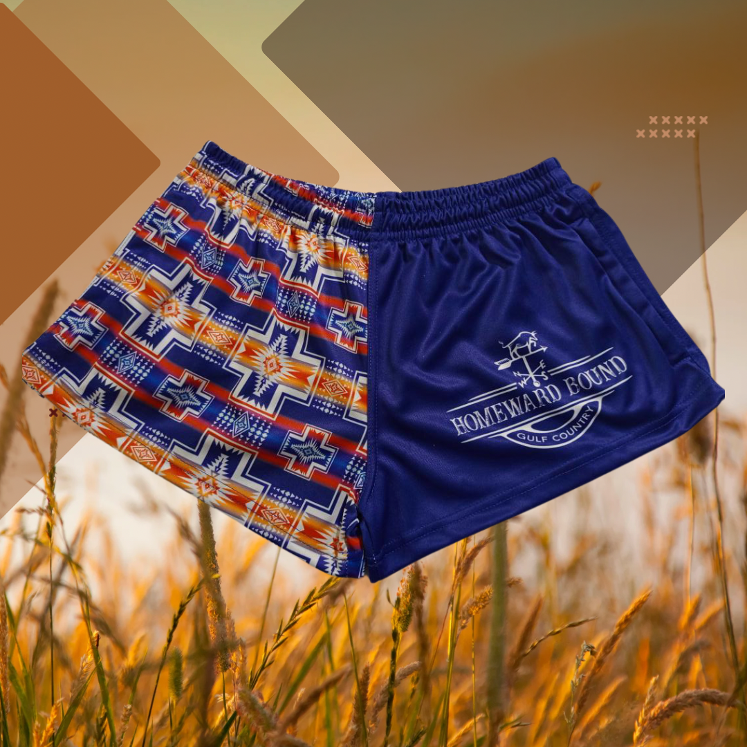 Midnight Blue - Soft Footy Shorts