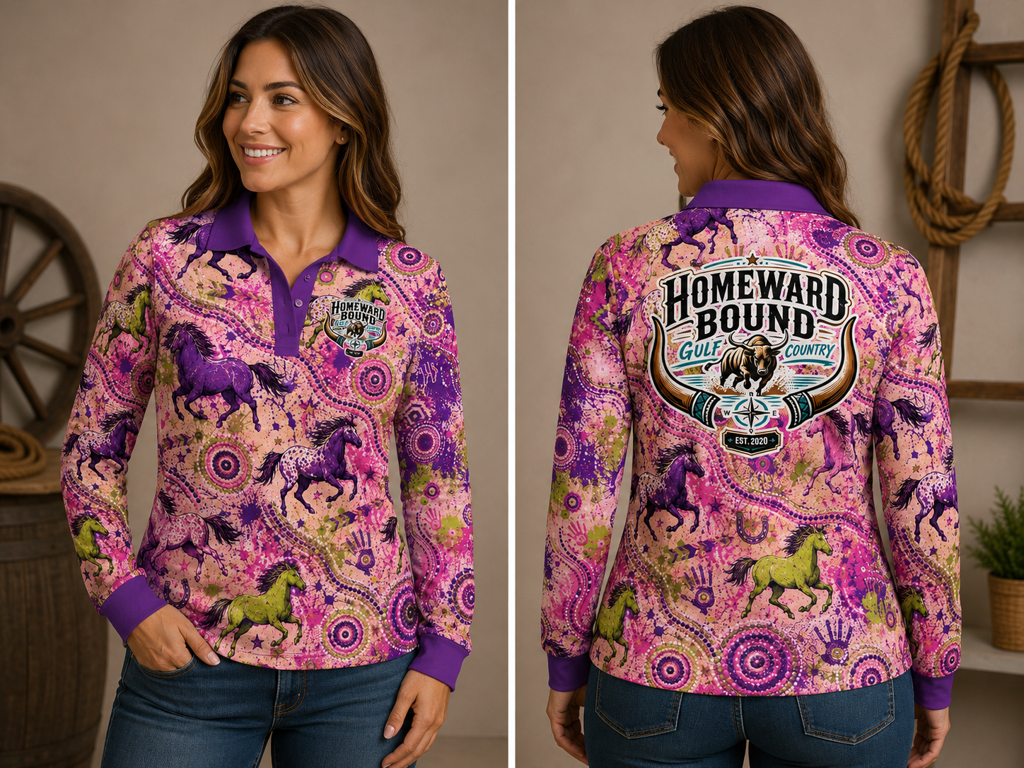 Dream Catcher L/S Fishing Shirts